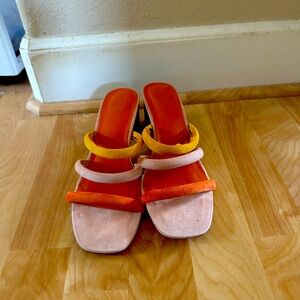 Charlotte stone heels